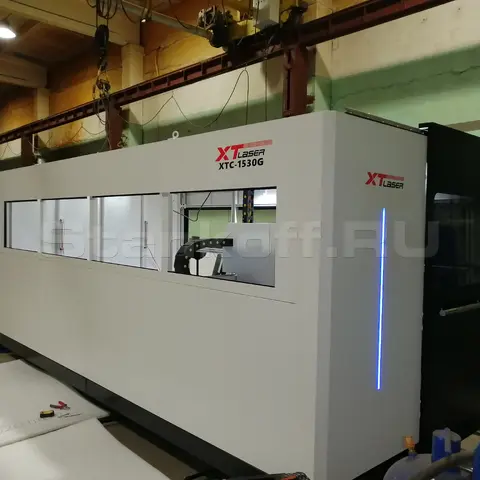 Пусконаладка оптоволоконного лазерного станка XTC-1530G/6000 IPG в Пензе