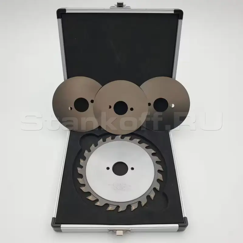 Пильный диск  подрезной алмазный PCD для ДСП  120*2,8-3,6*22*12+12T RED SAMURAI
