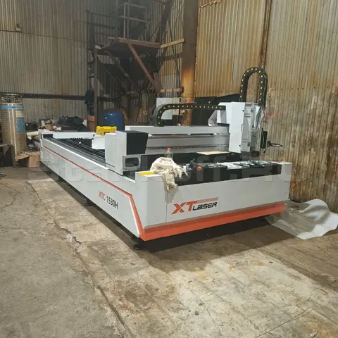 Пусконаладка оптоволоконного лазерного станка по металлу XTC-1530H/3000 Raycus в Миассе