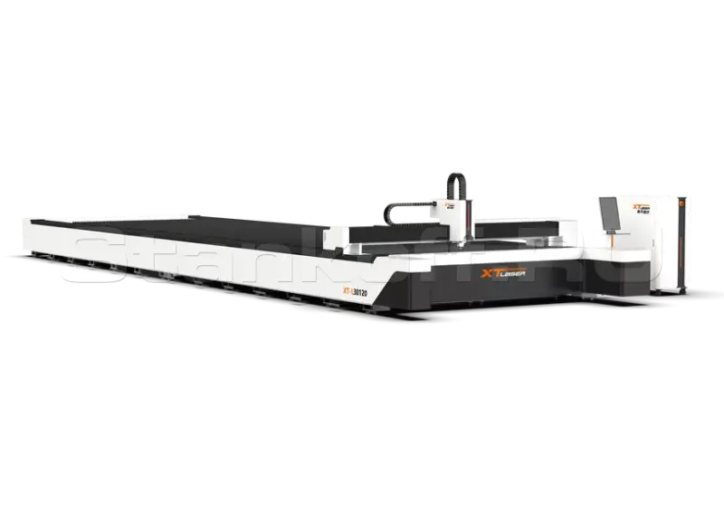 Широкоформатный оптоволоконный лазер для резки металла XTC-30120W/12000 Raycus