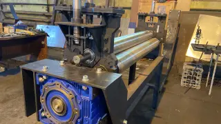 Вальцовочный станок электромеханический трехвалковый RME-2500х4 — фото 8