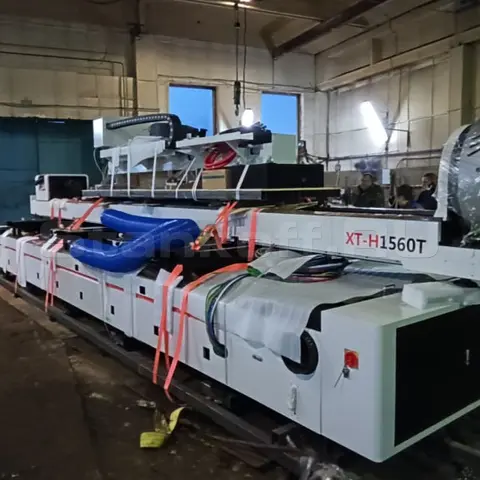Пусконаладка оптоволоконного лазерного станка для резки листов и труб XTC-1560HT/3000 Raycus в Смоленске