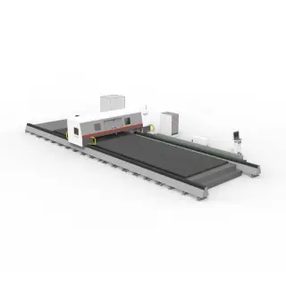 Широкоформатный оптоволоконный лазерный станок HGTECH SMART-12020LR/20000 Raycus — фото 3
