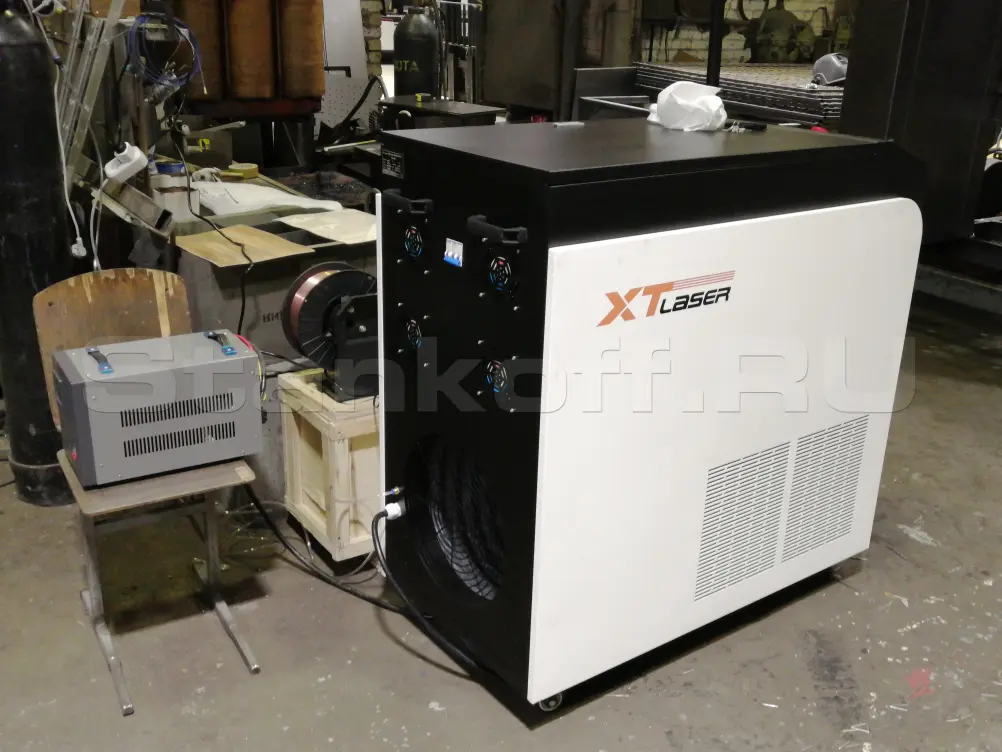 Оптоволоконный аппарат лазерной сварки металла XTW-1500/Raycus
