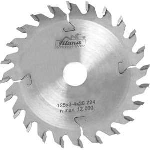 Диски подрезные для форматно-раскроечных станков 100x3,0-4,0x22