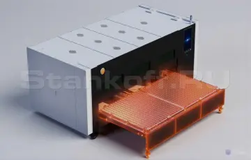 Автоматическая дверь и выдвижной рабочий стол