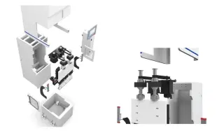 Электромеханический мини гибочный станок FMK 18/800S 4 axis — фото 6