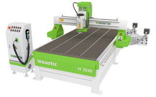 Фрезерно-гравировальный станок с ЧПУ WoodTec H 2040