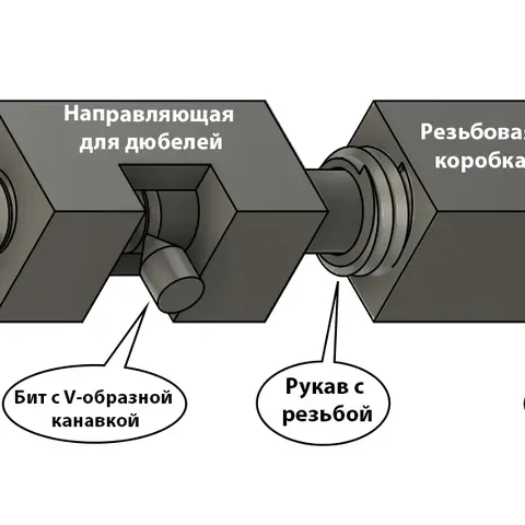 Деревянные винты и гайки с помощью фрезерного стола и 3D принтера своими руками