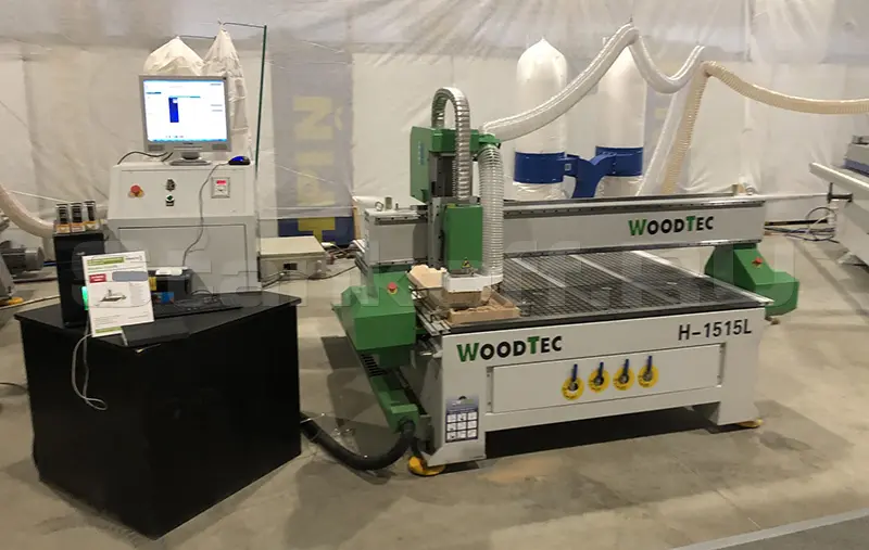 Фрезерно-гравировальный станок с ЧПУ WoodTec H 1515L