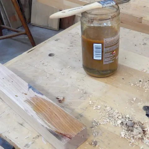 Журнальный столик из капповой плиты