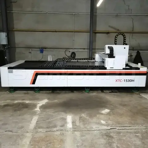 Пусконаладка оптоволоконного лазерного станка по металлу XTC-1530H/1500 Raycus в Йошкар-Оле (Декабрь 2021)