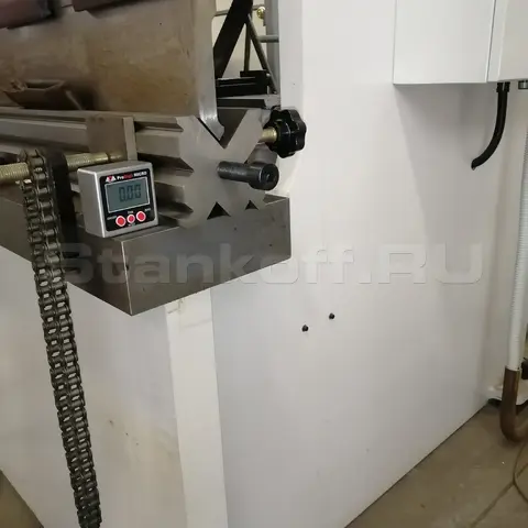 Выравнивание станка по уровню