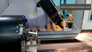 Лазерный станок для резки труб высокой скорости LPC-A160T/3000 Raycus — фото 7