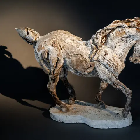 Скульптуры из коряг и бронзы от Хизер Янш