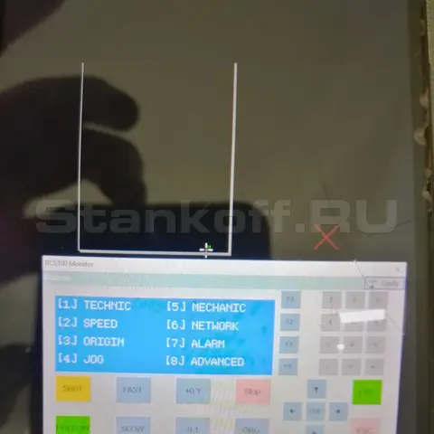 Панель управления станком
