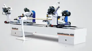 Угловой сверлильно-резальный станок Woodmaster WM 400 TRS — фото 2