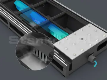 Зональная система вытяжки