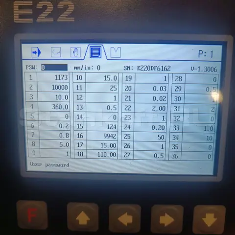Система управления E22