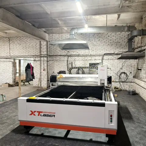 Пусконаладка оптоволоконного станка для резки металла XTC-1530H/2000 Raycus в Вятских Полянах