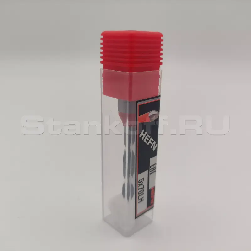 Сверло для сквозных отверстий для присадочного станка MONOLIT HEFN левое D5x70 S10 LH
