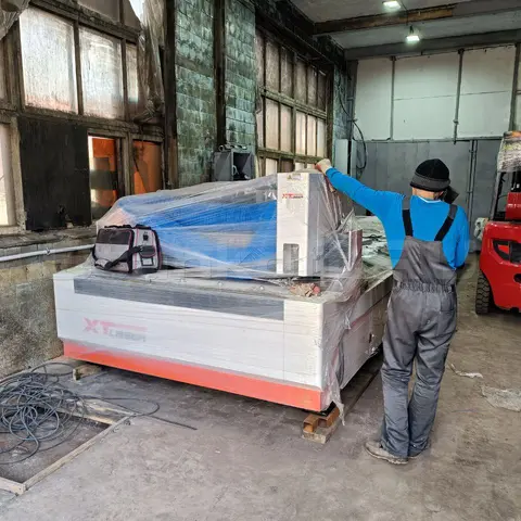 Пусконаладка оптоволоконного лазерного станка для резки металла XTC-1560H/3000 Raycus в Химках