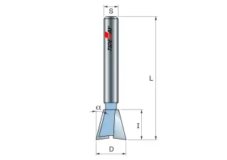 Фрезы TideWay тип "Ласточкин хвост" серии LC0303