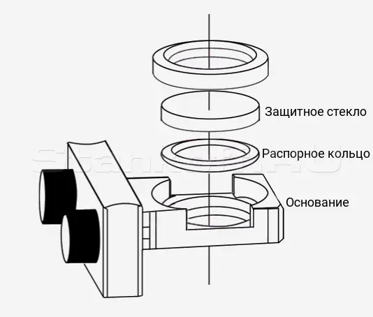 Распорное кольцо оригинальное 42,5х33х3 Raytools RSR-425/33