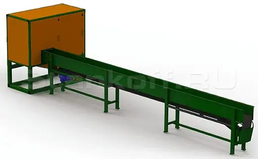 Станок автоматической торцовки горбыля Алтай-ТГ550