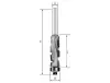Rotis Z1+1 (ниж. подшипник) D=12.7x35x80 S=8 ROTIS 110.123508BB