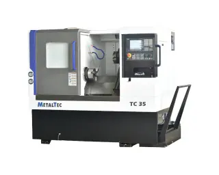 Токарный станок ЧПУ с наклонной станиной MetalTec ТС 35 Профи — фото 2