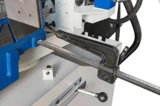 Полуавтоматический ленточнопильный станок для резки металла MetalTec BS 270 SA — фото 6