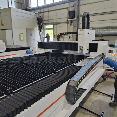 Пусконаладка оптоволоконного лазерного станка по металлу XTC-1530H/3000 Raycus в Нижнем Новгороде