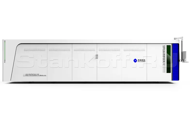 Оптоволоконный лазер для резки листов и труб в защитной кабине TC-P3015T/4000 IPG
