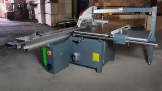 Форматно-раскроечный станок с роликовой кареткой и наклоном пилы W10 — фото 3