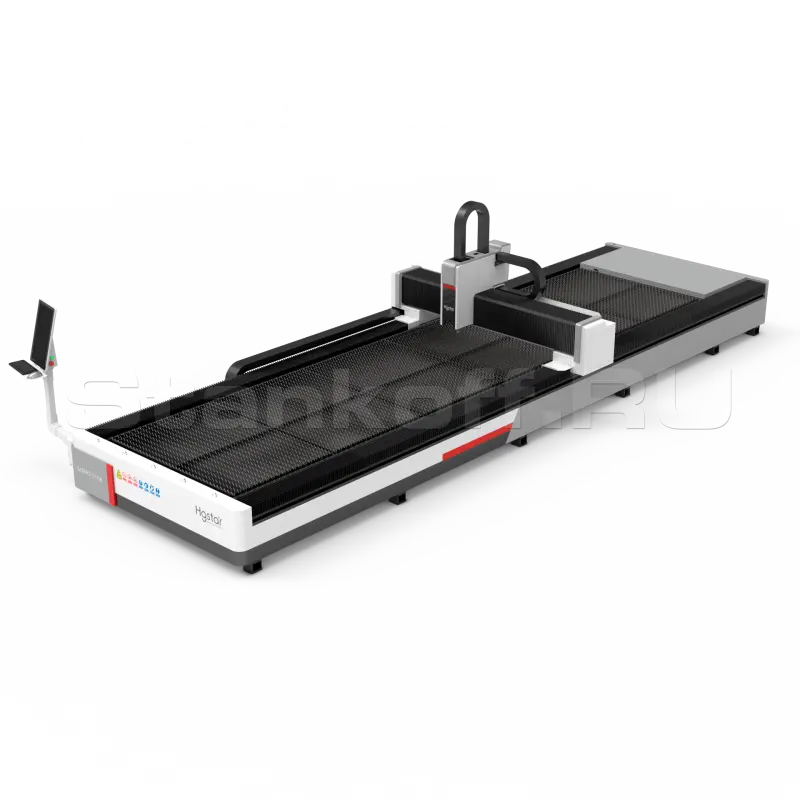 Оптоволоконный лазерный станок HGTECH SMART-6015A/6000 Raycus