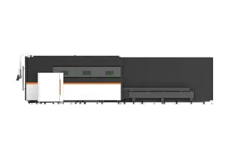 Оптоволоконный лазер в кабине для листов и труб XTC-1530GT/3000 Raycus — фото 5