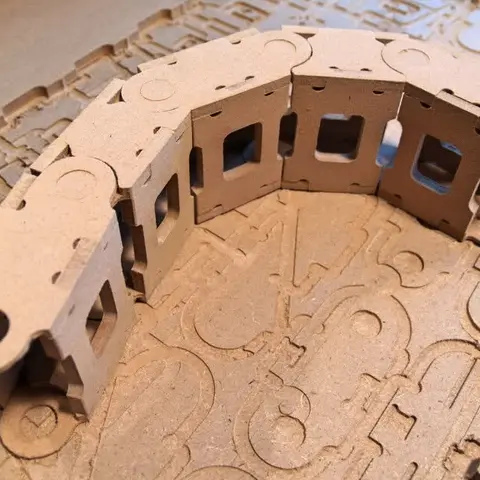 Самодельный гибкий кабель-канал для станков + 3D модель для CAM софта