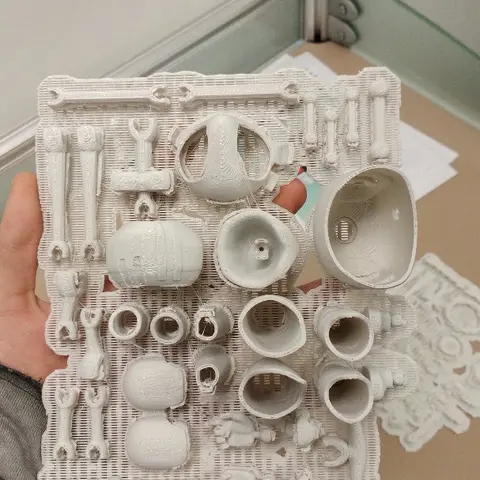 Подвижная фигурка штурмовика из звездных войн на 3D принтере — файлы для печати прилагаются!