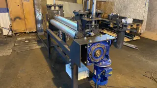 Вальцовочный станок электромеханический трехвалковый RME-2500х4 — фото 6
