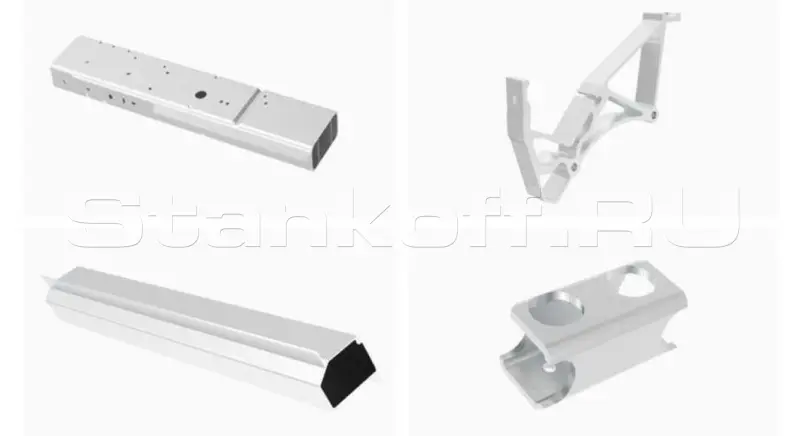 Продольный 4-х осевой обрабатывающий фрезерный центр с ЧПУ PDE4D-CNC6500