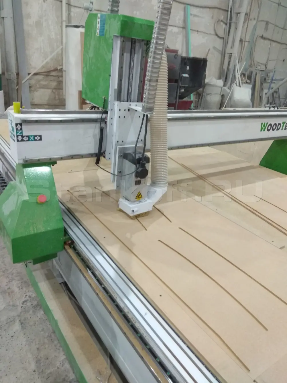 Пусконаладка фрезерно-гравировального станка с ЧПУ WoodTec H 2040 в Краснодаре