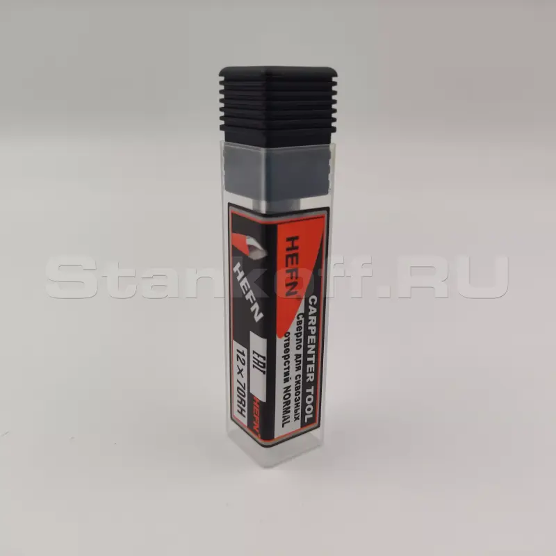 Сверло для сквозных отверстий для присадочного станка NORMAL HEFN правое D12x70 S10 RH