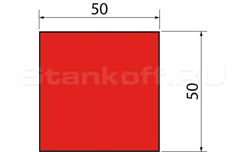 Полиуретановая вставка GM50x50.415