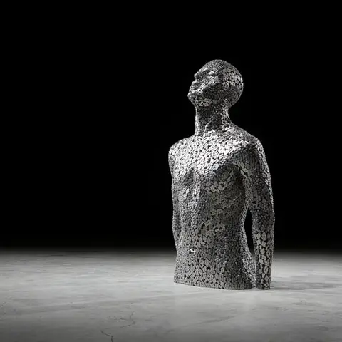 Скульптуры из металла от корейского художника Янг-Део Сео