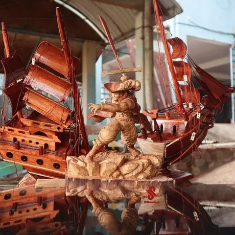 Невероятно искусная резьба по дереву от мастеров из компании DWoodart