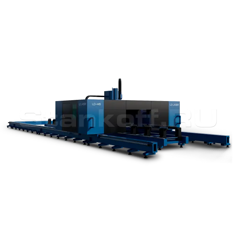 Оптоволоконный лазерный станок для резки двутавровой балки LD H6-12/12000