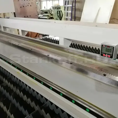 Выставление станка по уровню