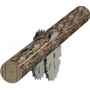 Станок для распиловки тонкомерных бревен Мамонт
