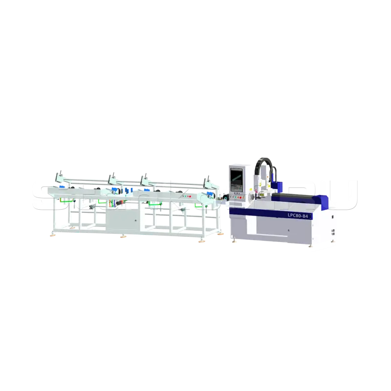 Высокоскоростной лазерный труборез LPC80-B4-CF6000/2000 Raycus